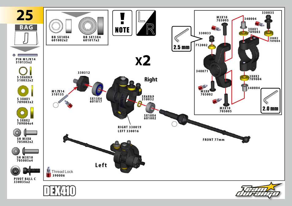 Right left | Team Durango DEX410 v3 User Manual | Page 38 / 76