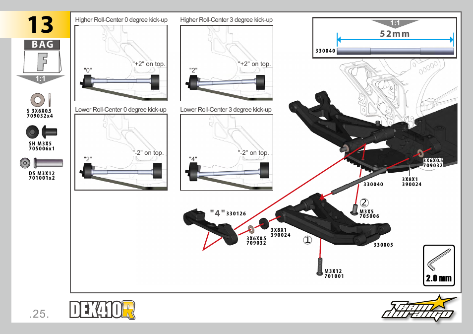 52mm | Team Durango DEX410R v3 User Manual | Page 25 / 76