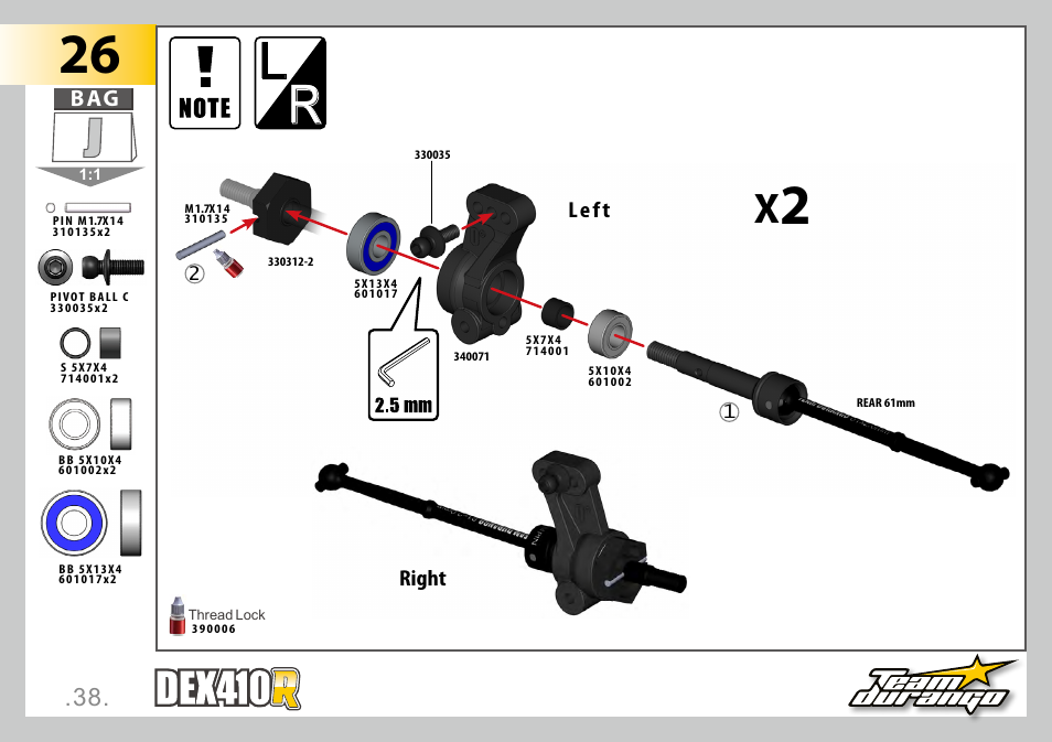 Team Durango DEX410R v3 User Manual | Page 38 / 76