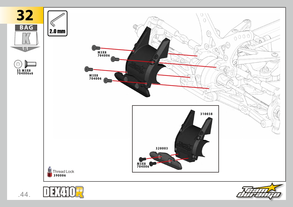 Team Durango DEX410R v3 User Manual | Page 44 / 76
