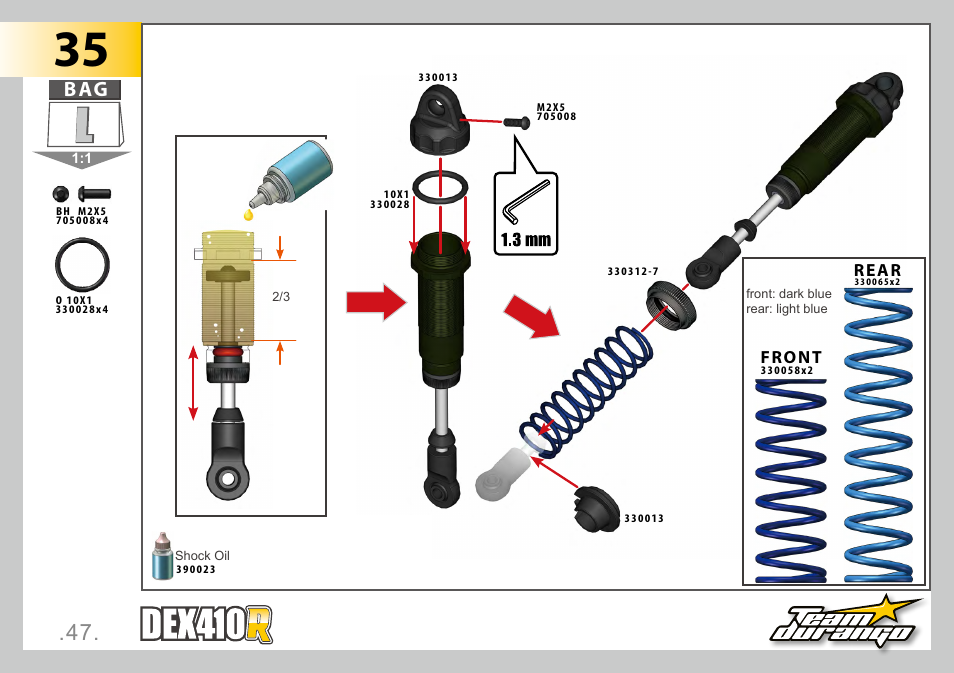 Team Durango DEX410R v3 User Manual | Page 47 / 76