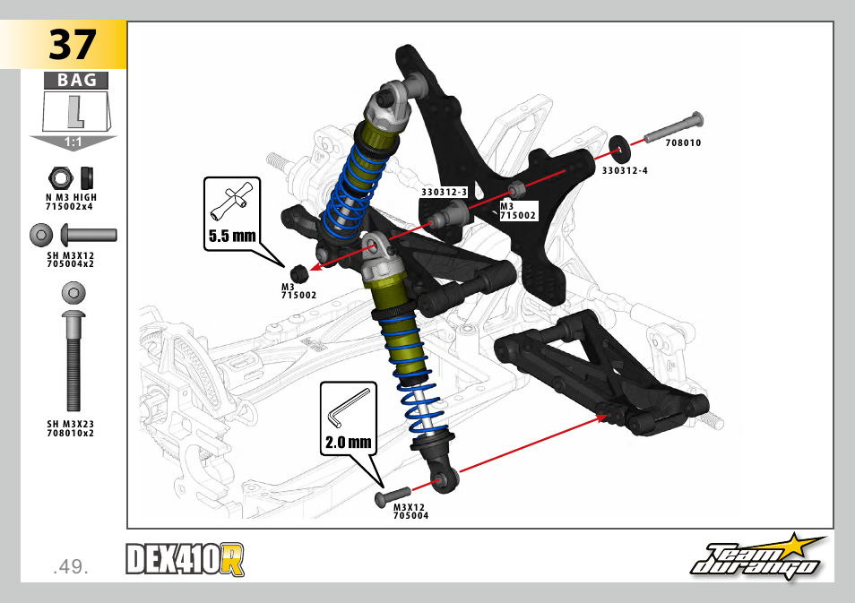 Team Durango DEX410R v3 User Manual | Page 49 / 76