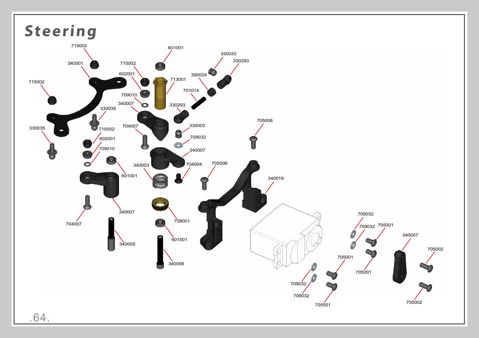 Steering | Team Durango DEX410R v3 User Manual | Page 64 / 76
