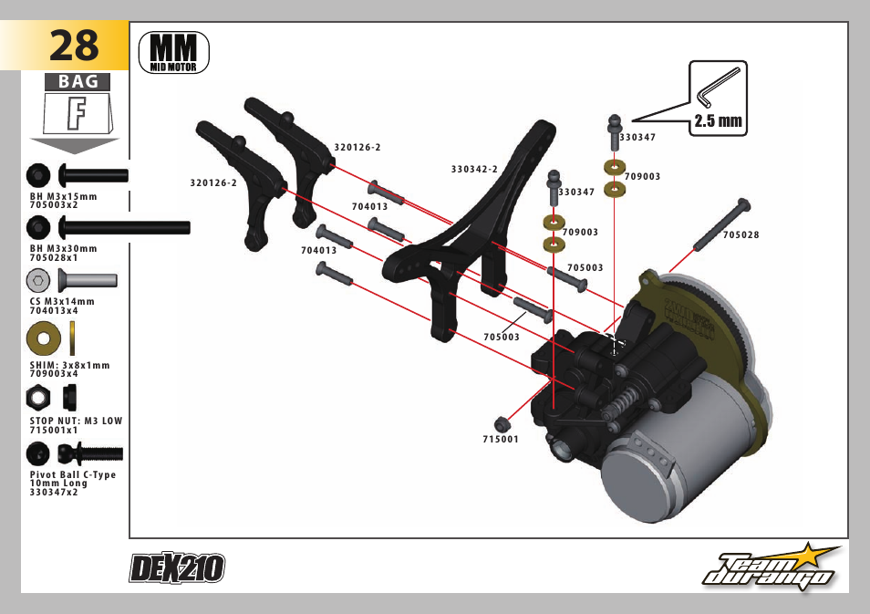 Team Durango DEX210 User Manual | Page 37 / 72