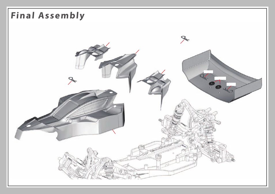 Final assembly | Team Durango DEX210 User Manual | Page 67 / 72
