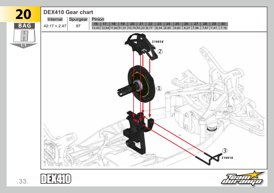 Team Durango DEX410 User Manual | Page 33 / 76