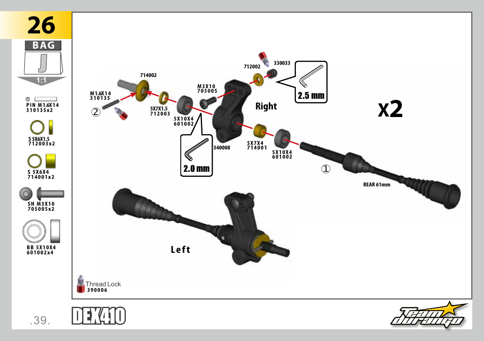 Right left | Team Durango DEX410 User Manual | Page 39 / 76