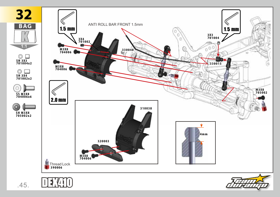 Team Durango DEX410 User Manual | Page 45 / 76