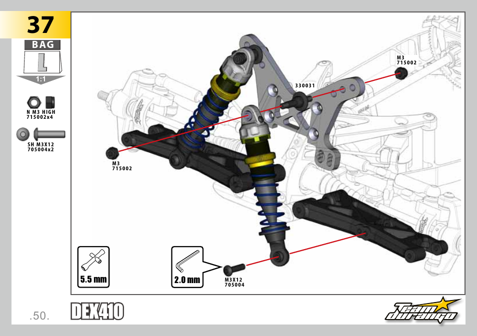 Team Durango DEX410 User Manual | Page 50 / 76