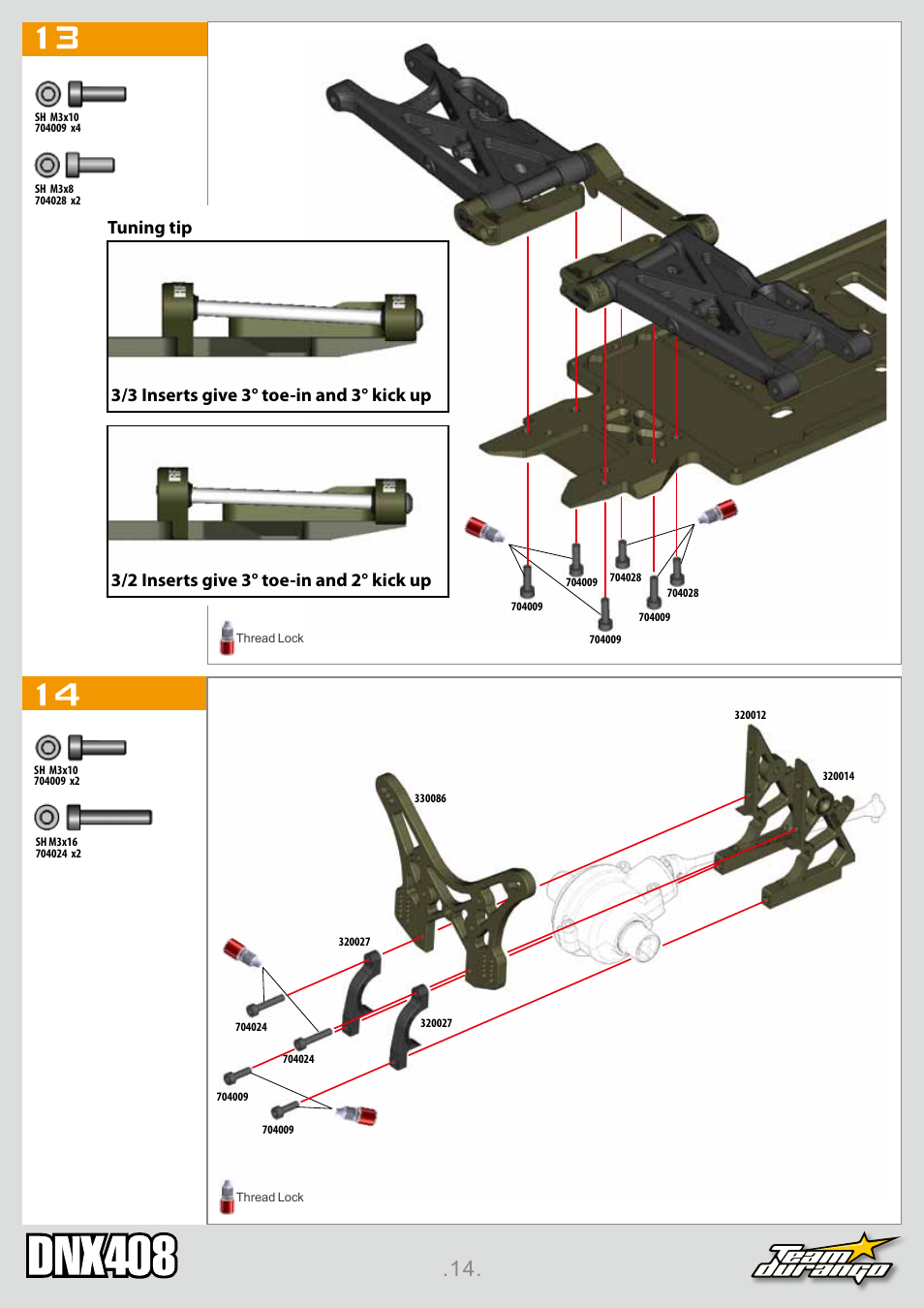 Tuning tip | Team Durango DNX408 User Manual | Page 14 / 44