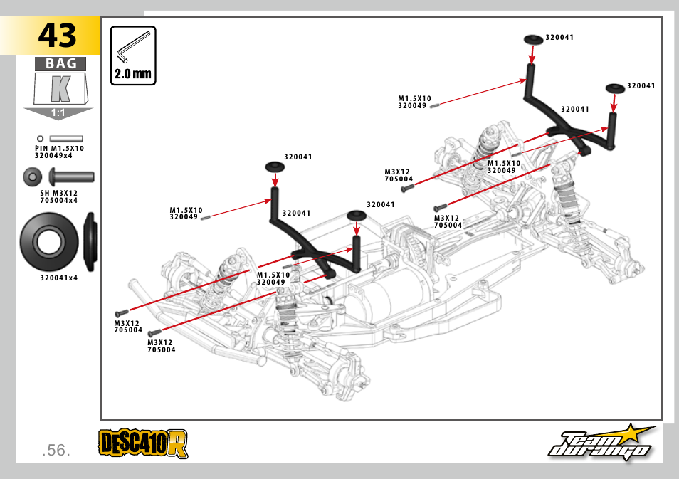 Team Durango DESC410R User Manual | Page 56 / 84