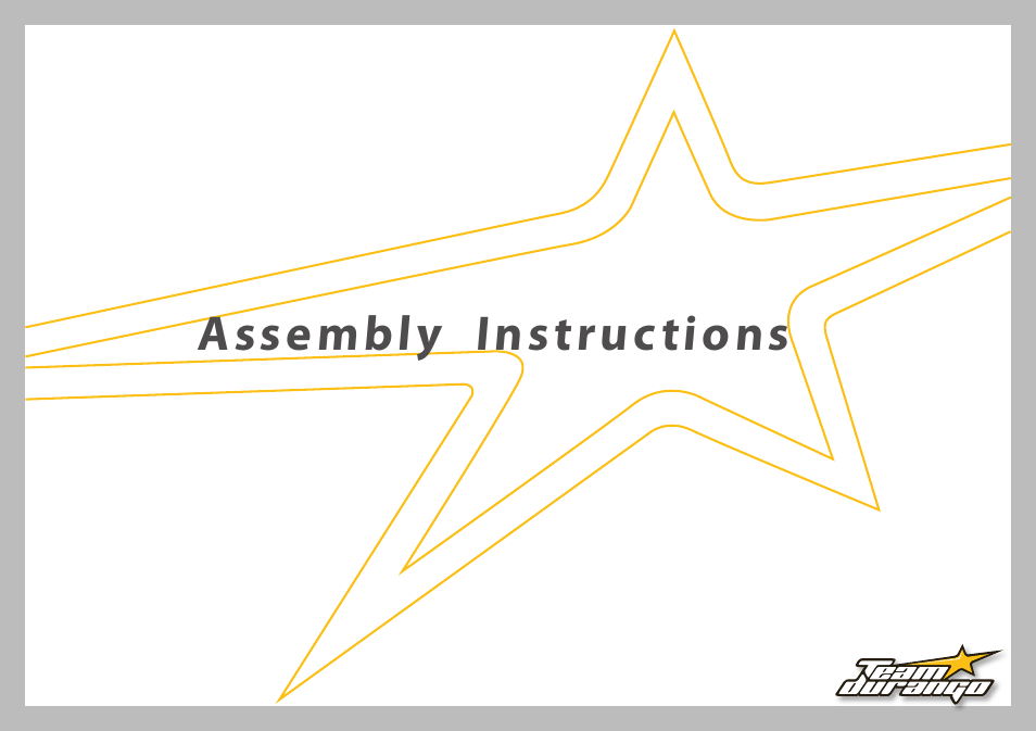 Assembly instructions | Team Durango DEX410R User Manual | Page 13 / 76