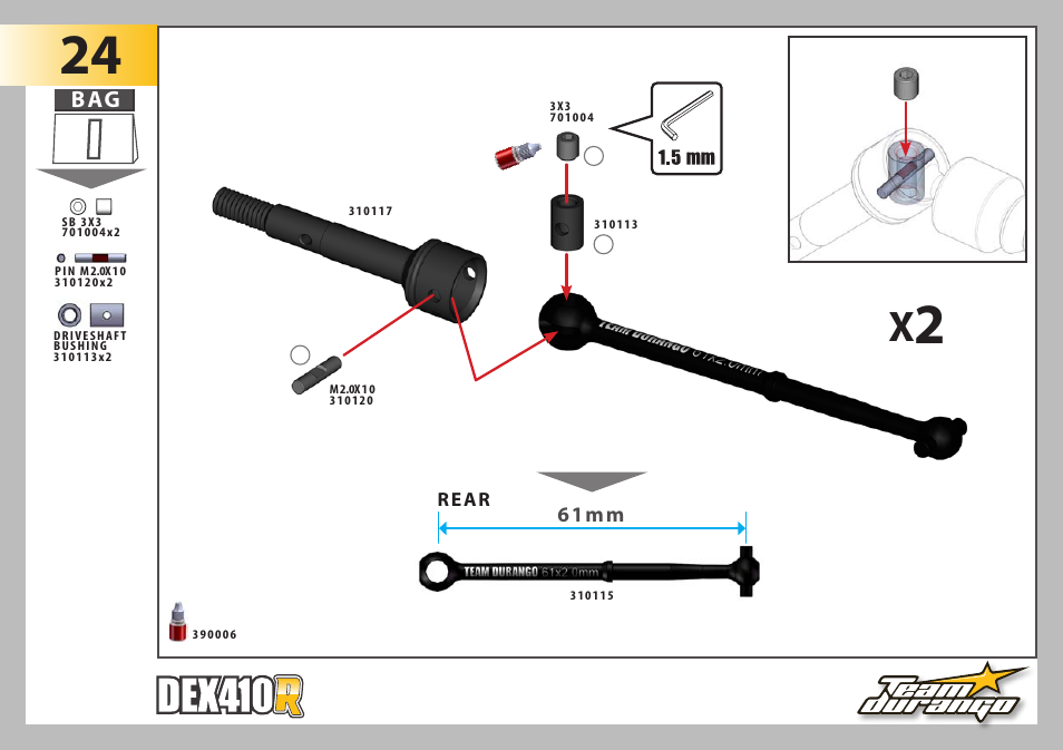 Team Durango DEX410R User Manual | Page 37 / 76