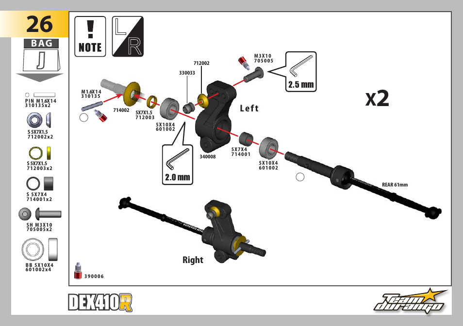 Team Durango DEX410R User Manual | Page 39 / 76