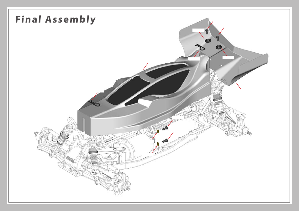 Final assembly | Team Durango DEX410R User Manual | Page 71 / 76