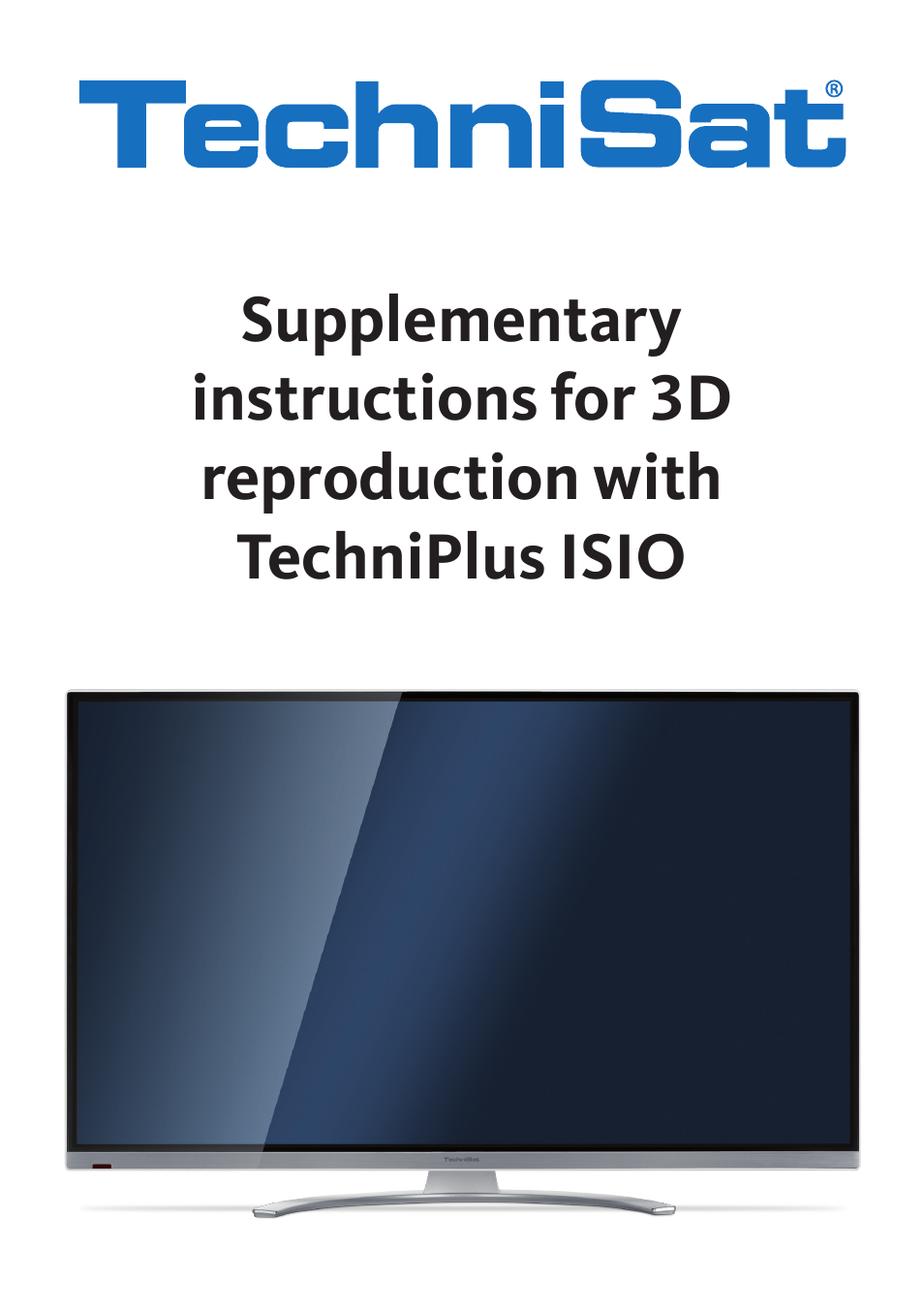 TechniSat TechniPlus ISIO 55 User Manual | 4 pages