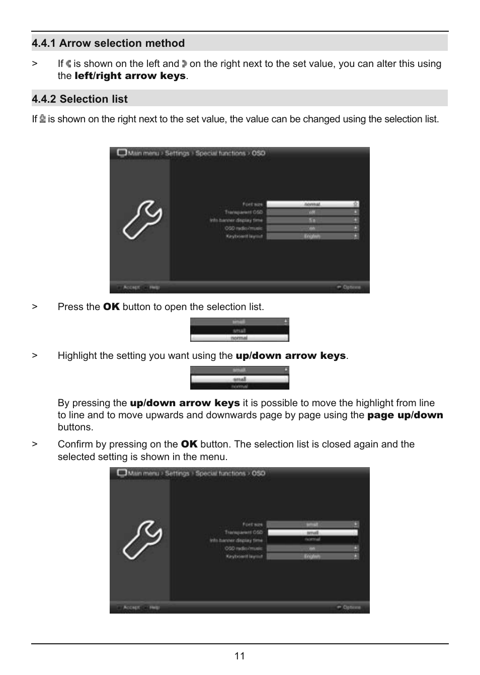 TechniSat TechniVision ISIO 55 User Manual | Page 11 / 44