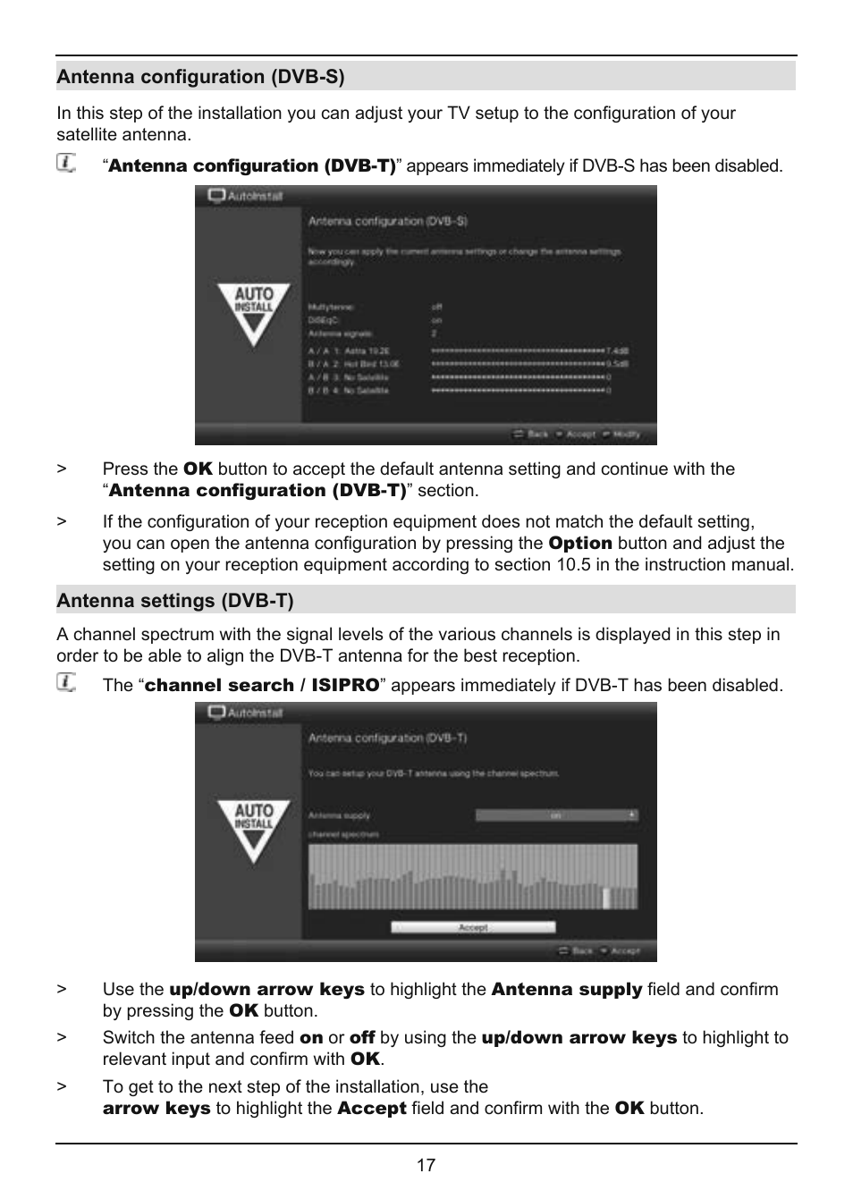 TechniSat TechniVision ISIO 55 User Manual | Page 17 / 44