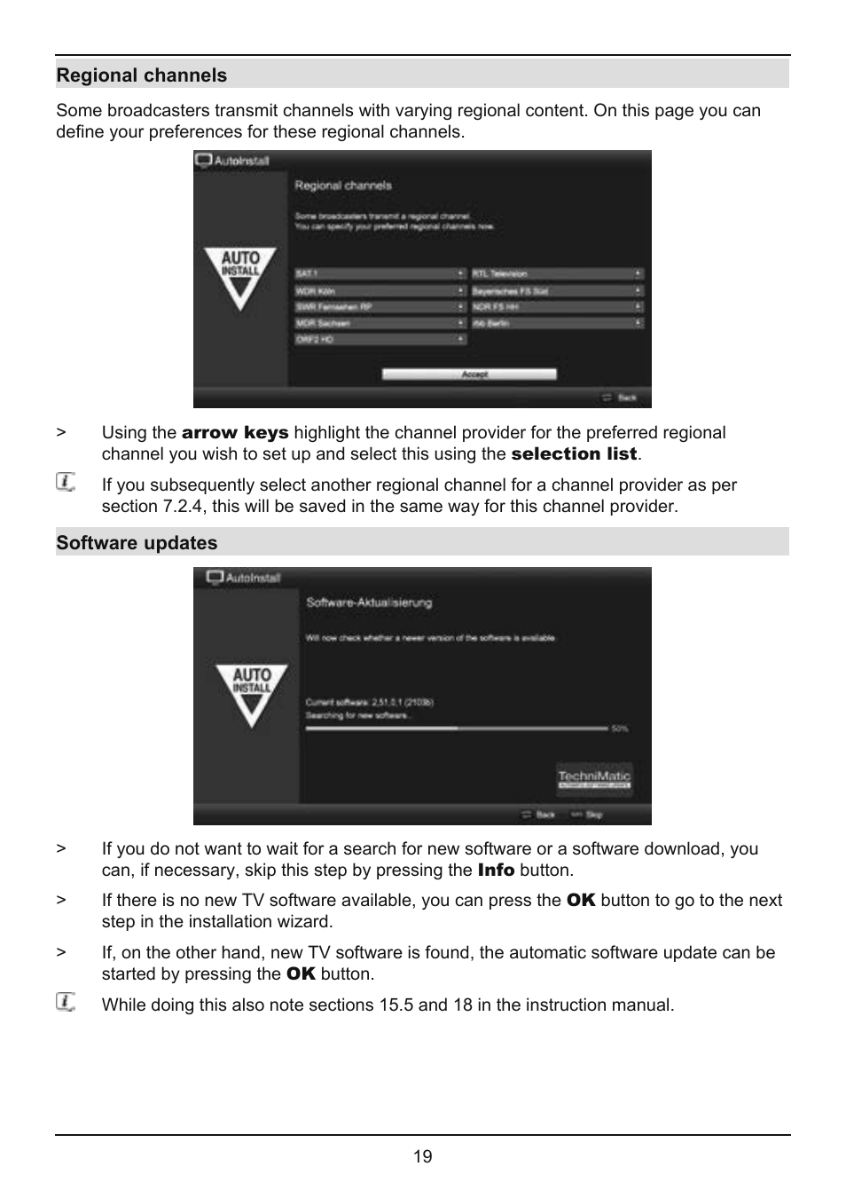 TechniSat TechniVision ISIO 55 User Manual | Page 19 / 44