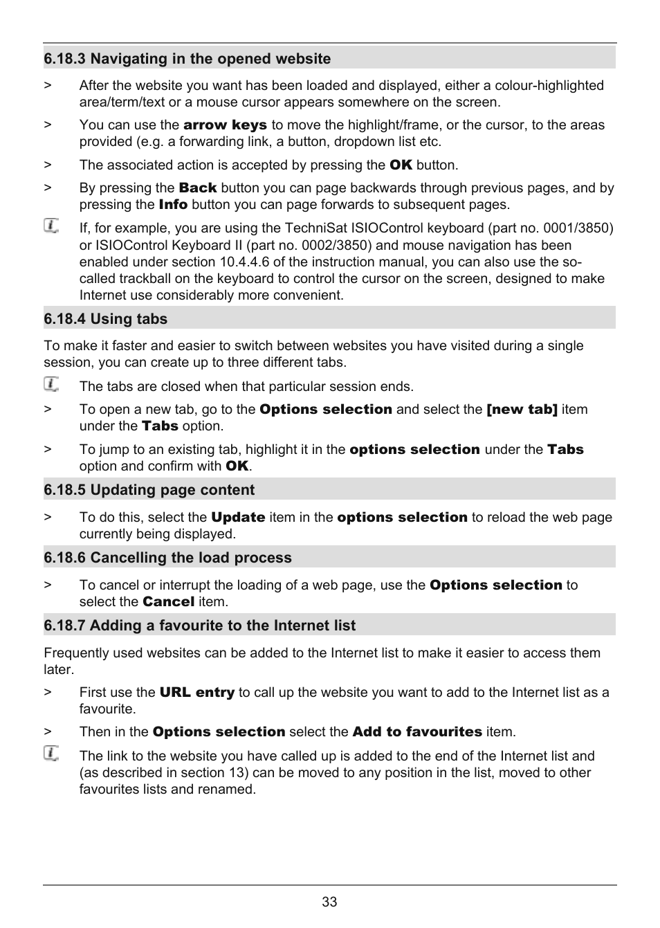 TechniSat TechniVision ISIO 55 User Manual | Page 33 / 44
