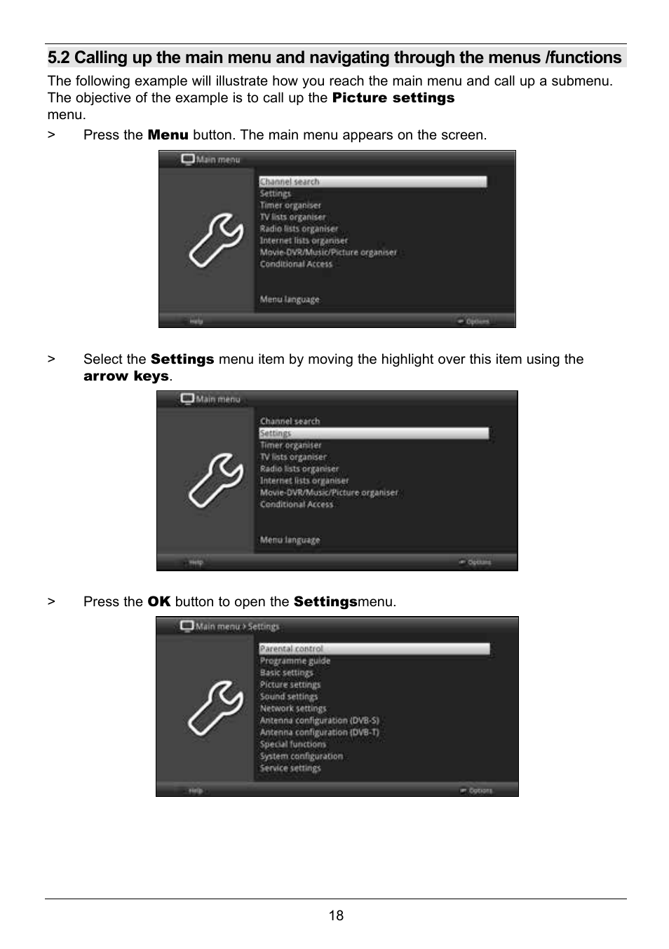 TechniSat TechniCorder ISIO STC User Manual | Page 18 / 64