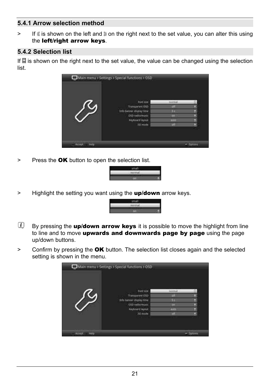 TechniSat TechniCorder ISIO STC User Manual | Page 21 / 64