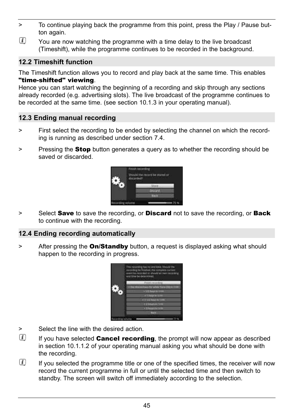 TechniSat TechniCorder ISIO STC User Manual | Page 45 / 64