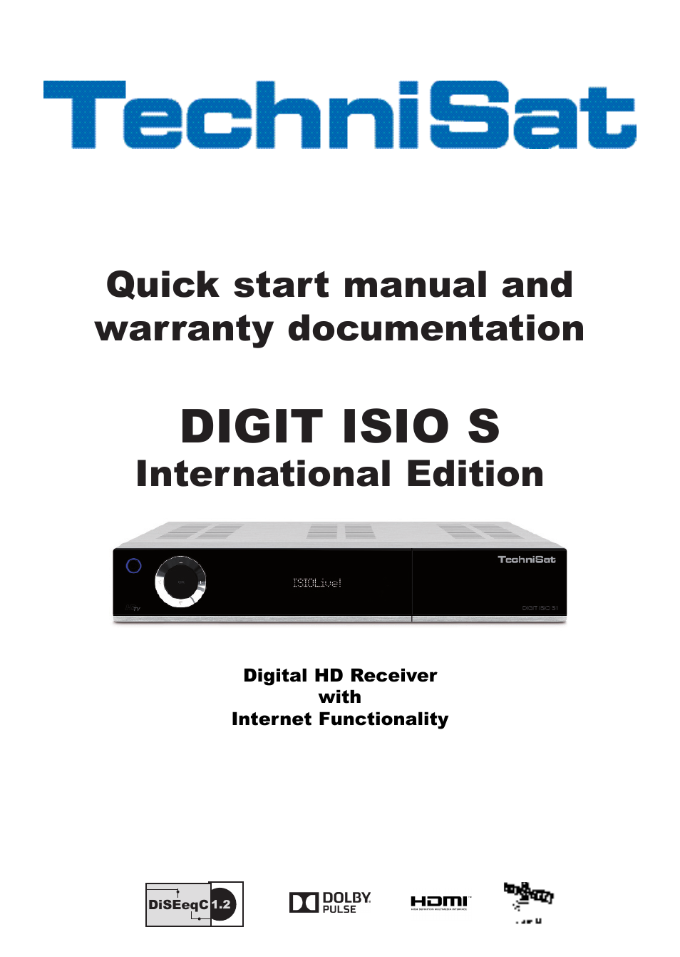 TechniSat DIGIT ISIO S User Manual | 48 pages