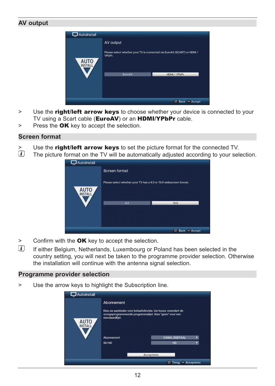 TechniSat DIGIT ISIO S User Manual | Page 12 / 48