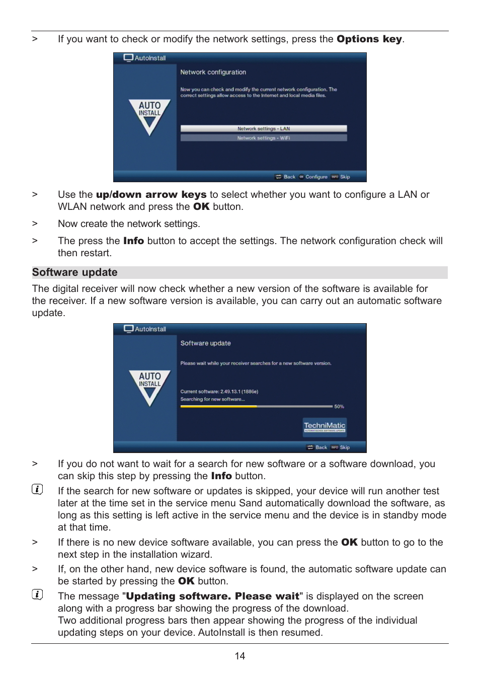 TechniSat DIGIT ISIO S User Manual | Page 14 / 48