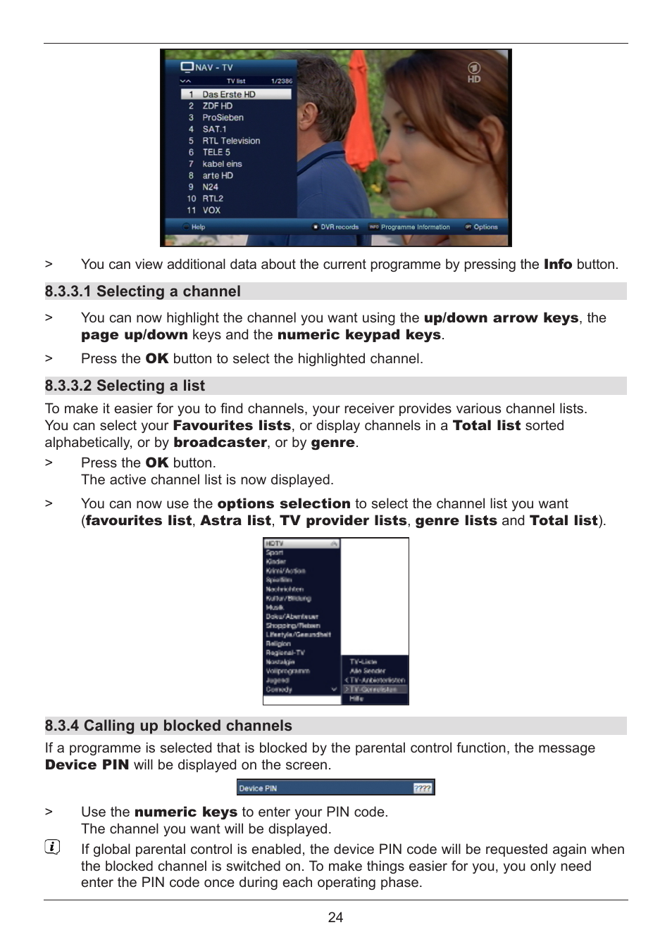 TechniSat DIGIT ISIO S User Manual | Page 24 / 48