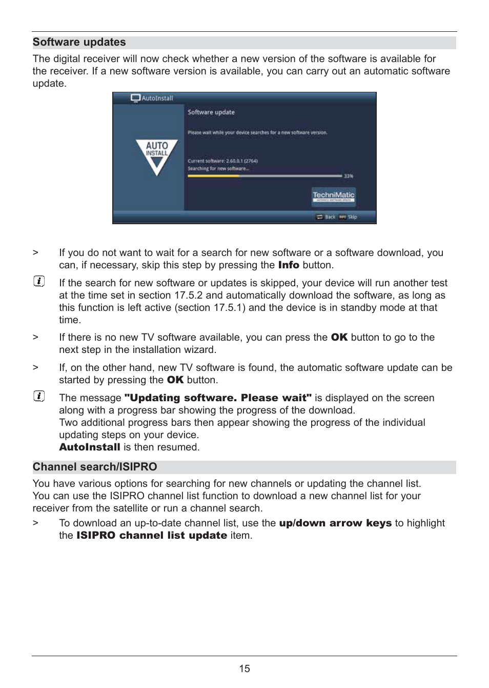 TechniSat DIGIT ISIO S2 User Manual | Page 15 / 48