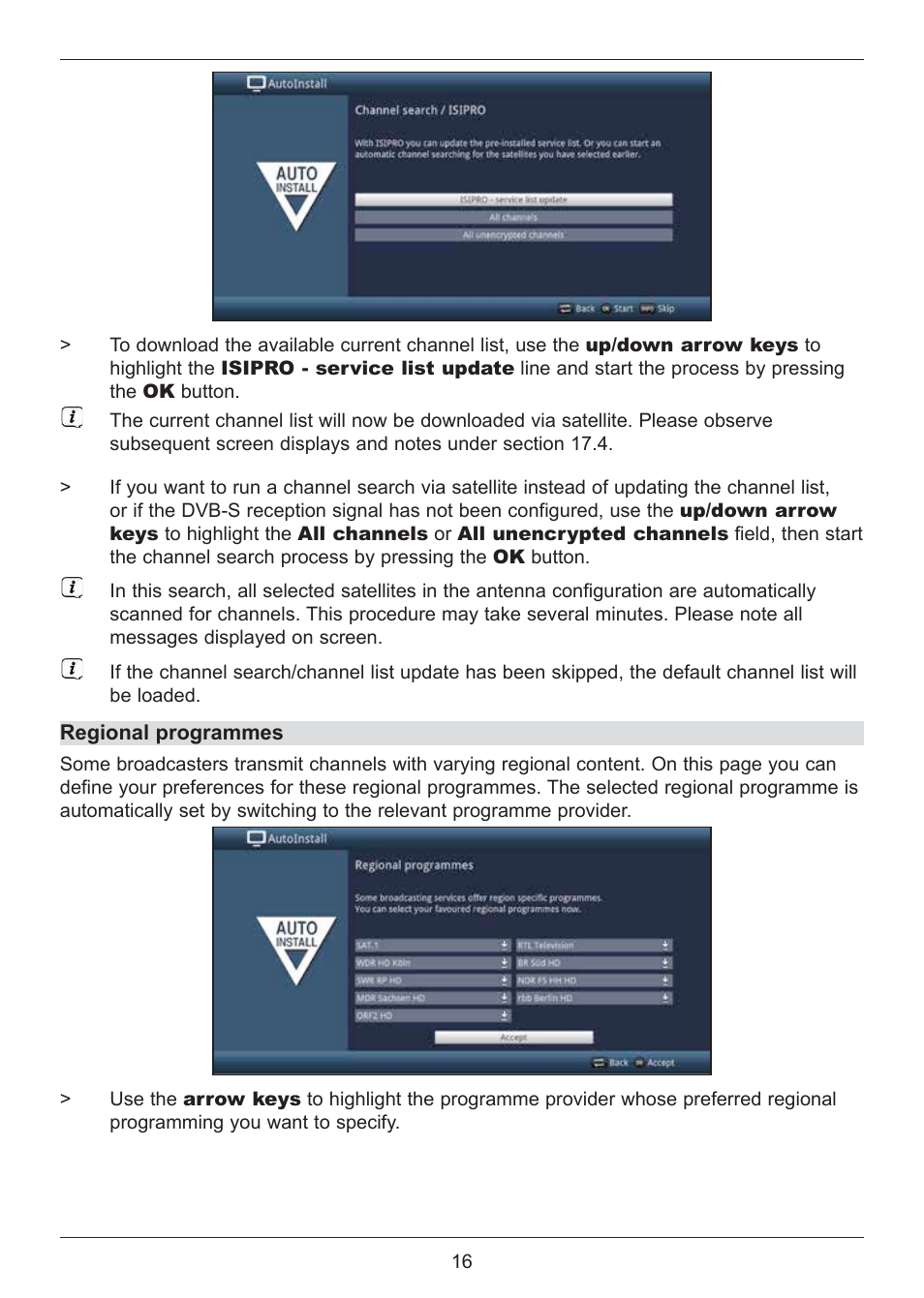 TechniSat DIGIT ISIO S2 User Manual | Page 16 / 48
