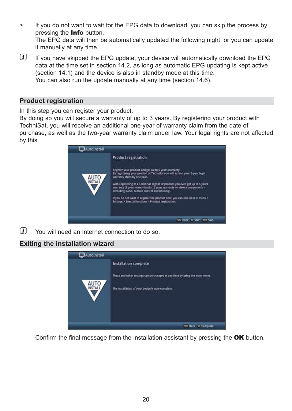TechniSat DIGIT ISIO S2 User Manual | Page 20 / 48