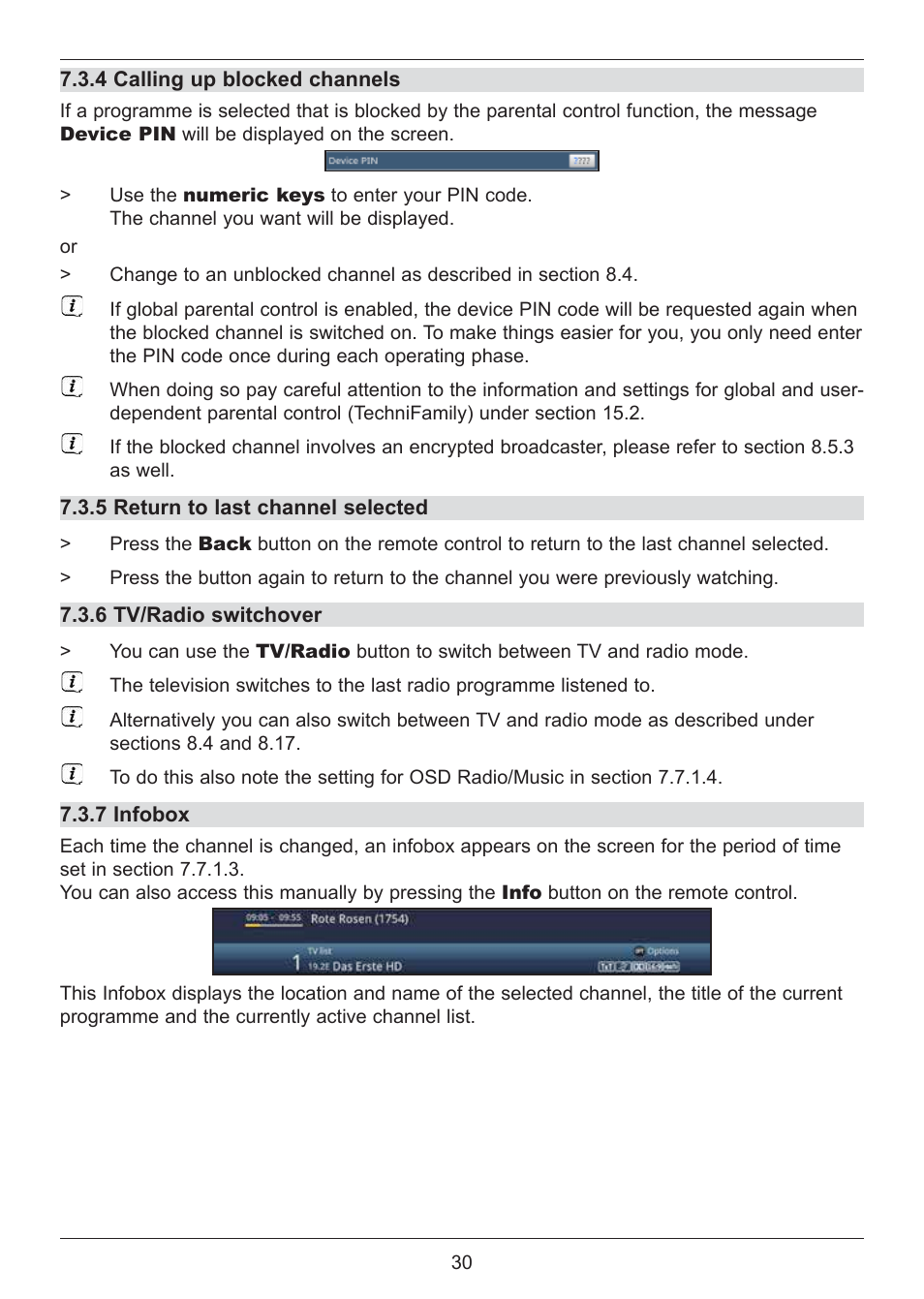 TechniSat DIGIT ISIO S2 User Manual | Page 30 / 48