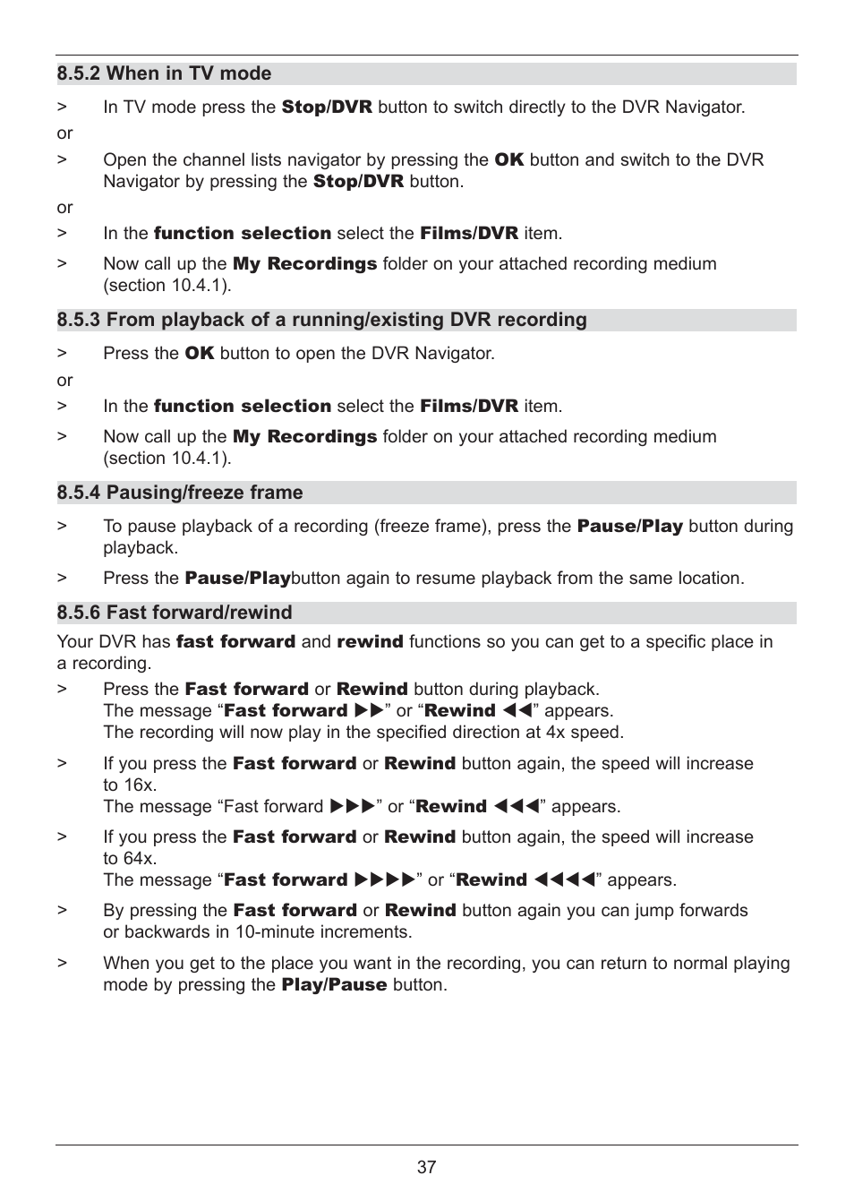 TechniSat DIGIT ISIO S2 User Manual | Page 37 / 48