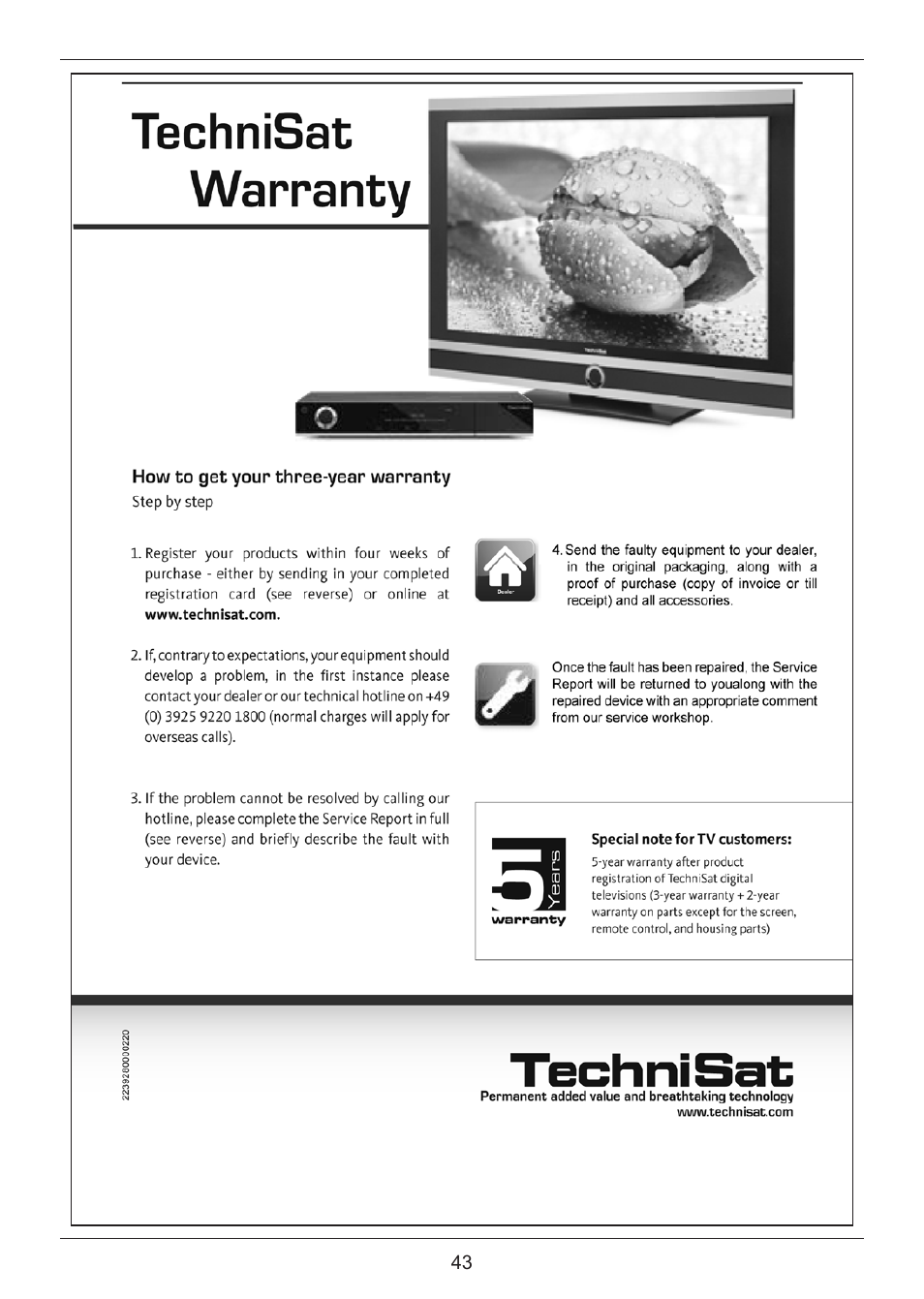 TechniSat DIGIT ISIO S2 User Manual | Page 43 / 48