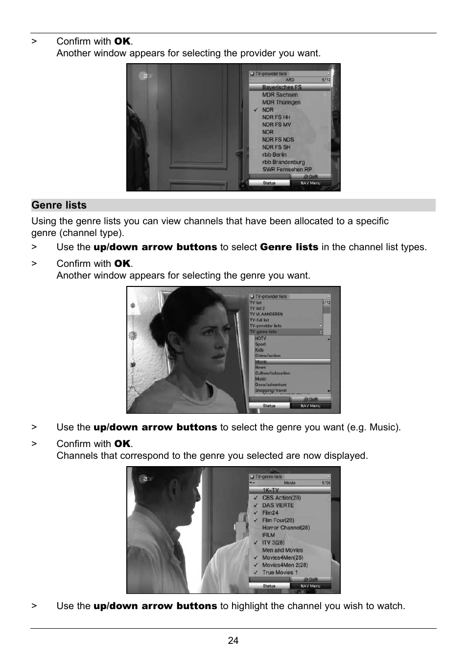 TechniSat TechniStar S2 User Manual | Page 24 / 48