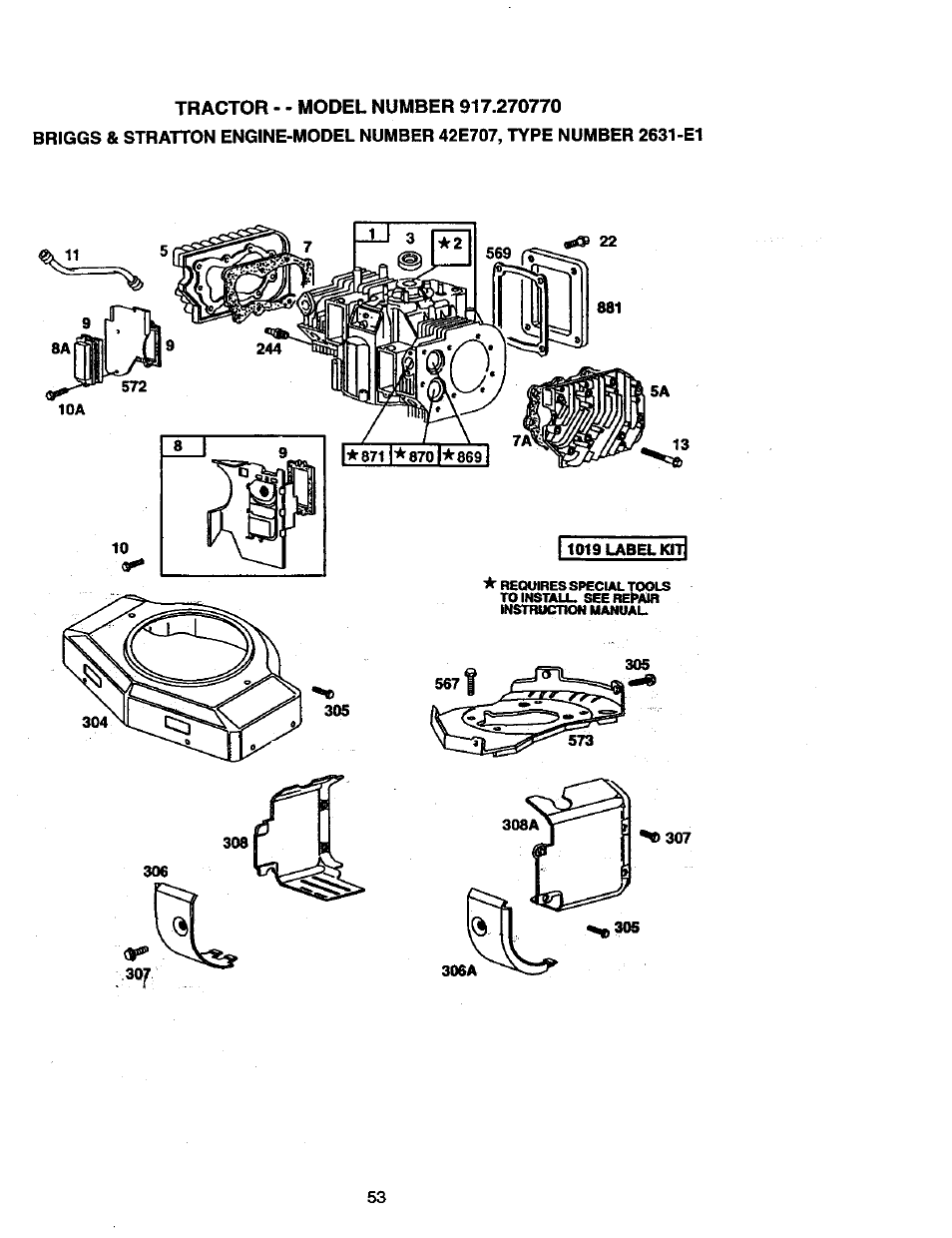 Craftsman 917.270770 User Manual | Page 53 / 60