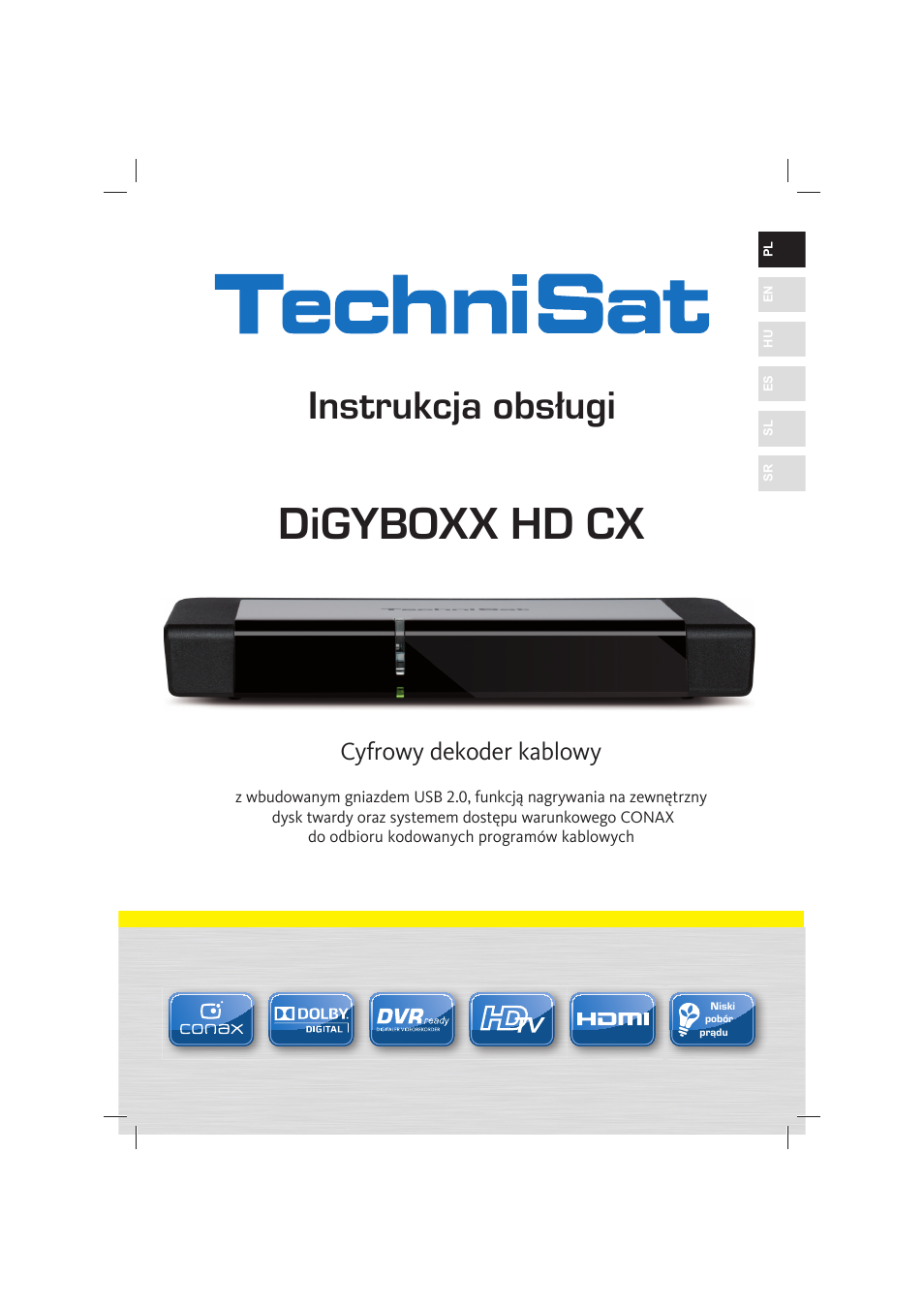 TechniSat DiGYBOXX HD CX User Manual | 304 pages