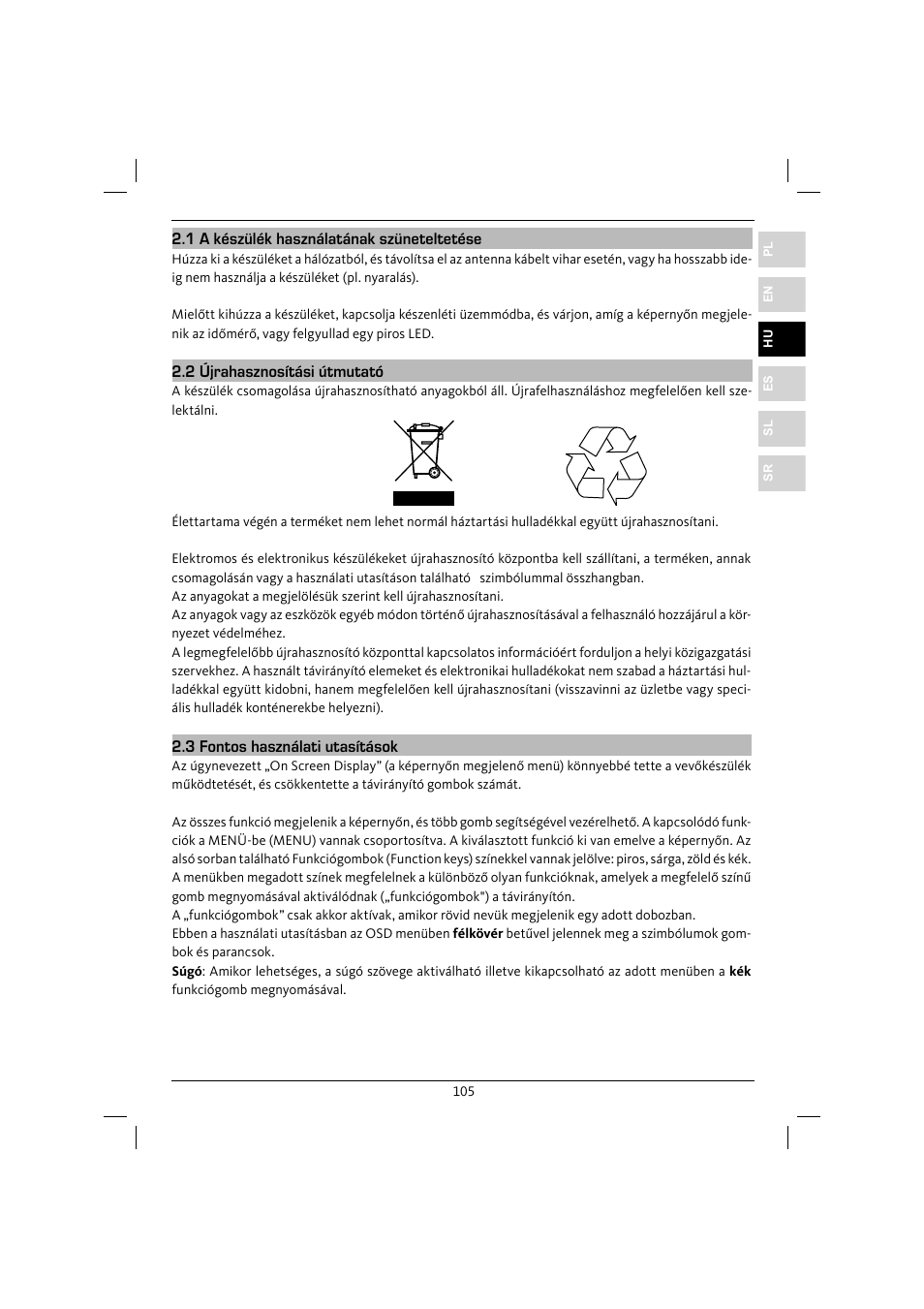 TechniSat DiGYBOXX HD CX User Manual | Page 105 / 304