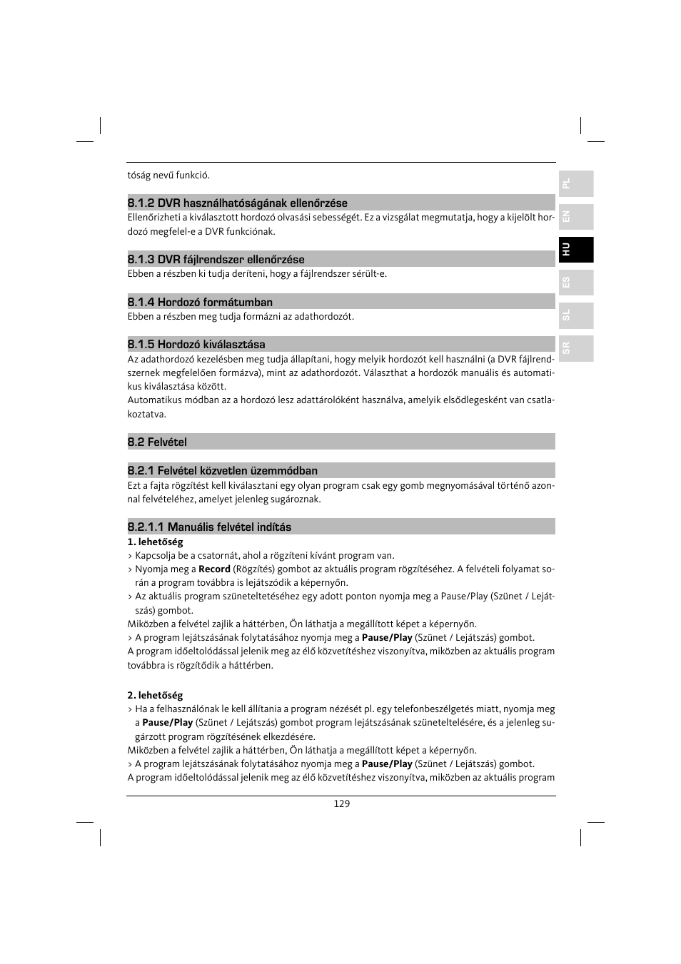 TechniSat DiGYBOXX HD CX User Manual | Page 129 / 304