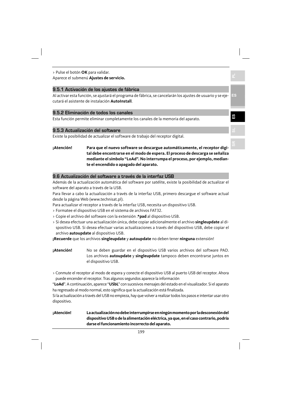 TechniSat DiGYBOXX HD CX User Manual | Page 199 / 304