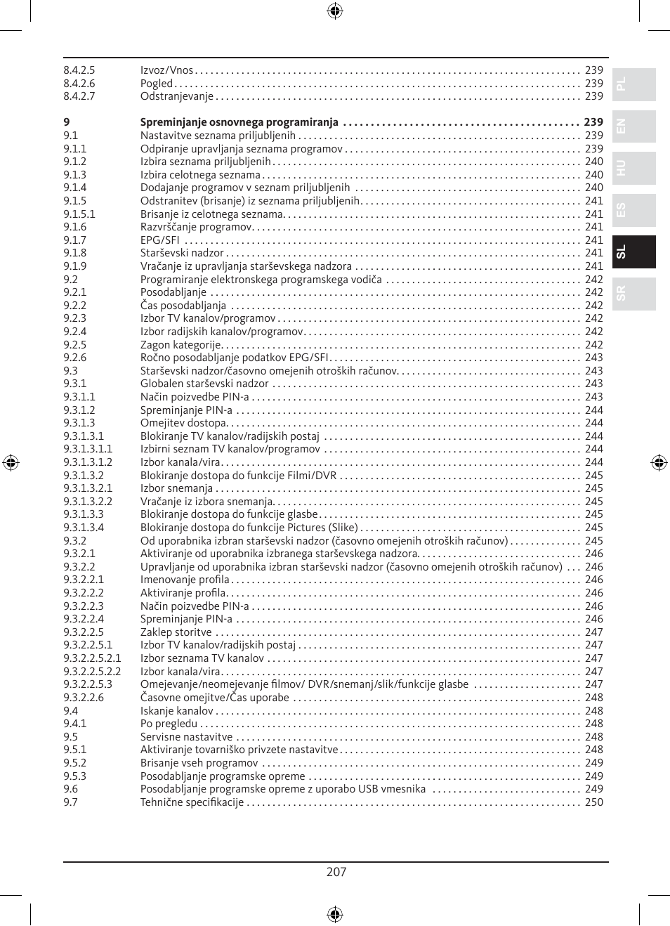 TechniSat DiGYBOXX HD CX User Manual | Page 207 / 304