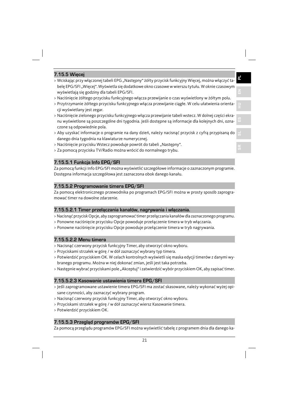 TechniSat DiGYBOXX HD CX User Manual | Page 21 / 304