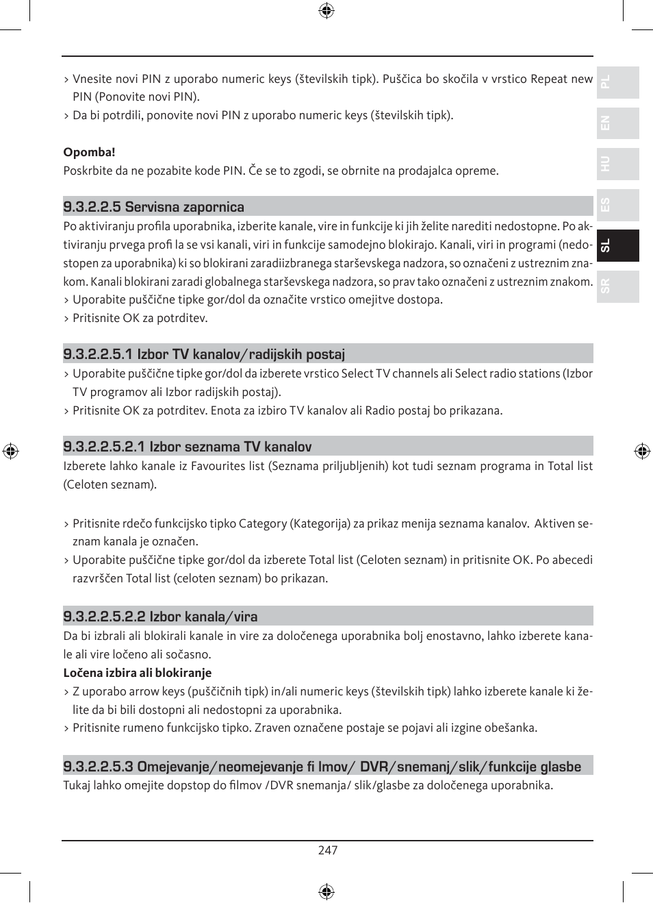 TechniSat DiGYBOXX HD CX User Manual | Page 247 / 304