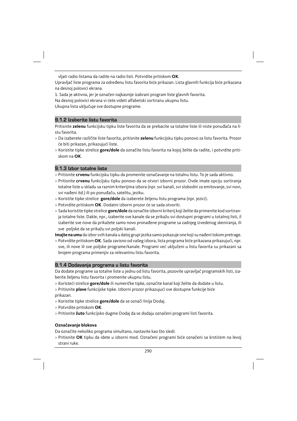 TechniSat DiGYBOXX HD CX User Manual | Page 290 / 304