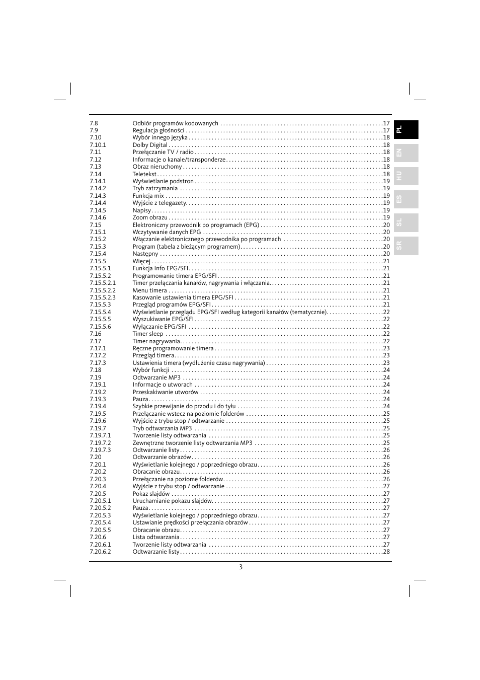 TechniSat DiGYBOXX HD CX User Manual | Page 3 / 304