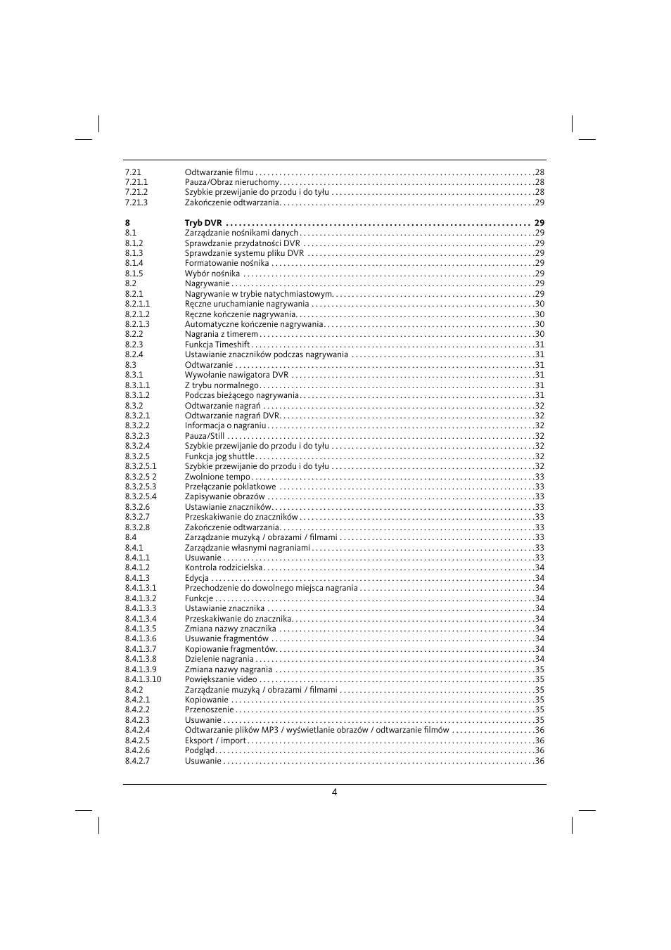 TechniSat DiGYBOXX HD CX User Manual | Page 4 / 304