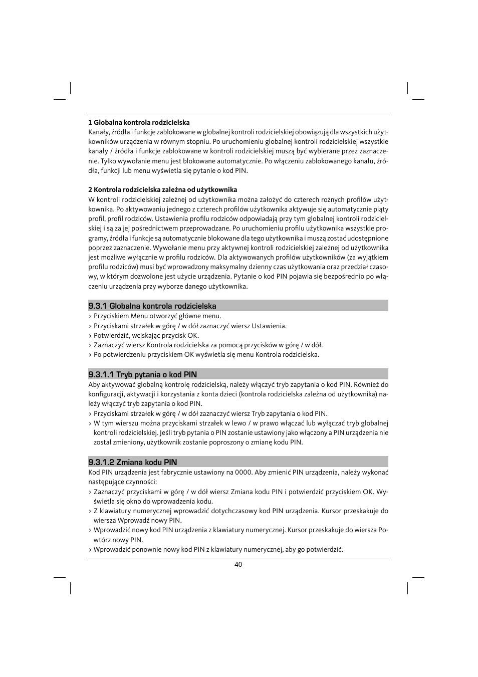 TechniSat DiGYBOXX HD CX User Manual | Page 40 / 304